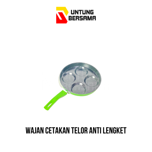 Wajan Cetakan Telor Anti Lengket Serbaguna