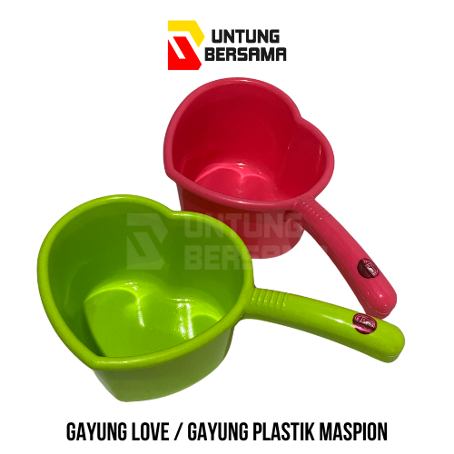 Gayung Hati Maspion Gayung Mandi Plastik Kuat