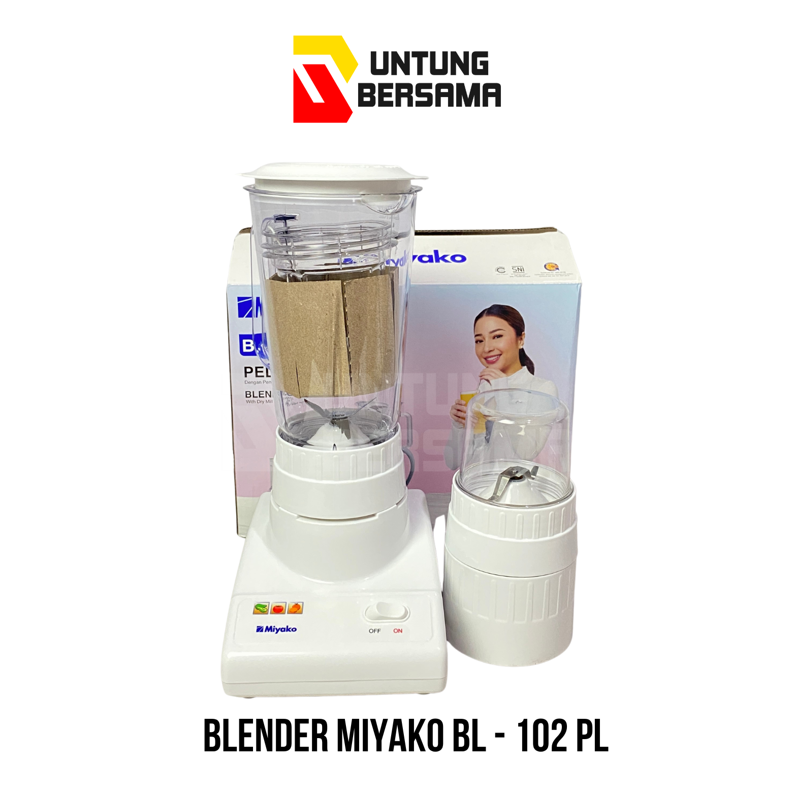 Blender Dan Mixer Miyako BL-102 PL
