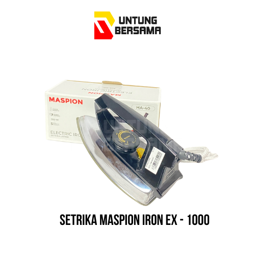 Setrika Listrik Maspion Iron Type Ex - 1000