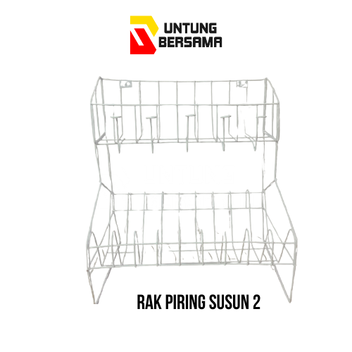 Rak Piring Susun 2 Serbaguna