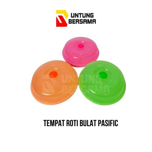 Tempat Roti Bulat Plastic Pasific