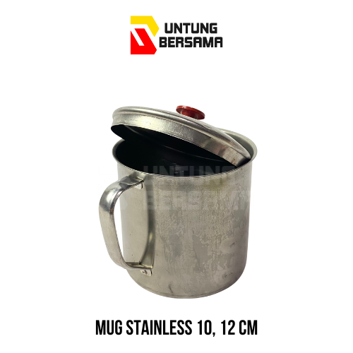 Mug Stainless 10 Cm / Mug Minuman