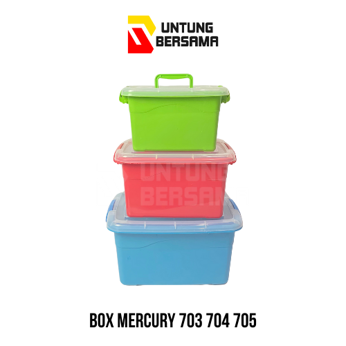 Multi Box 703, 704, 705 Mercury Box Storage / Penyimpanan