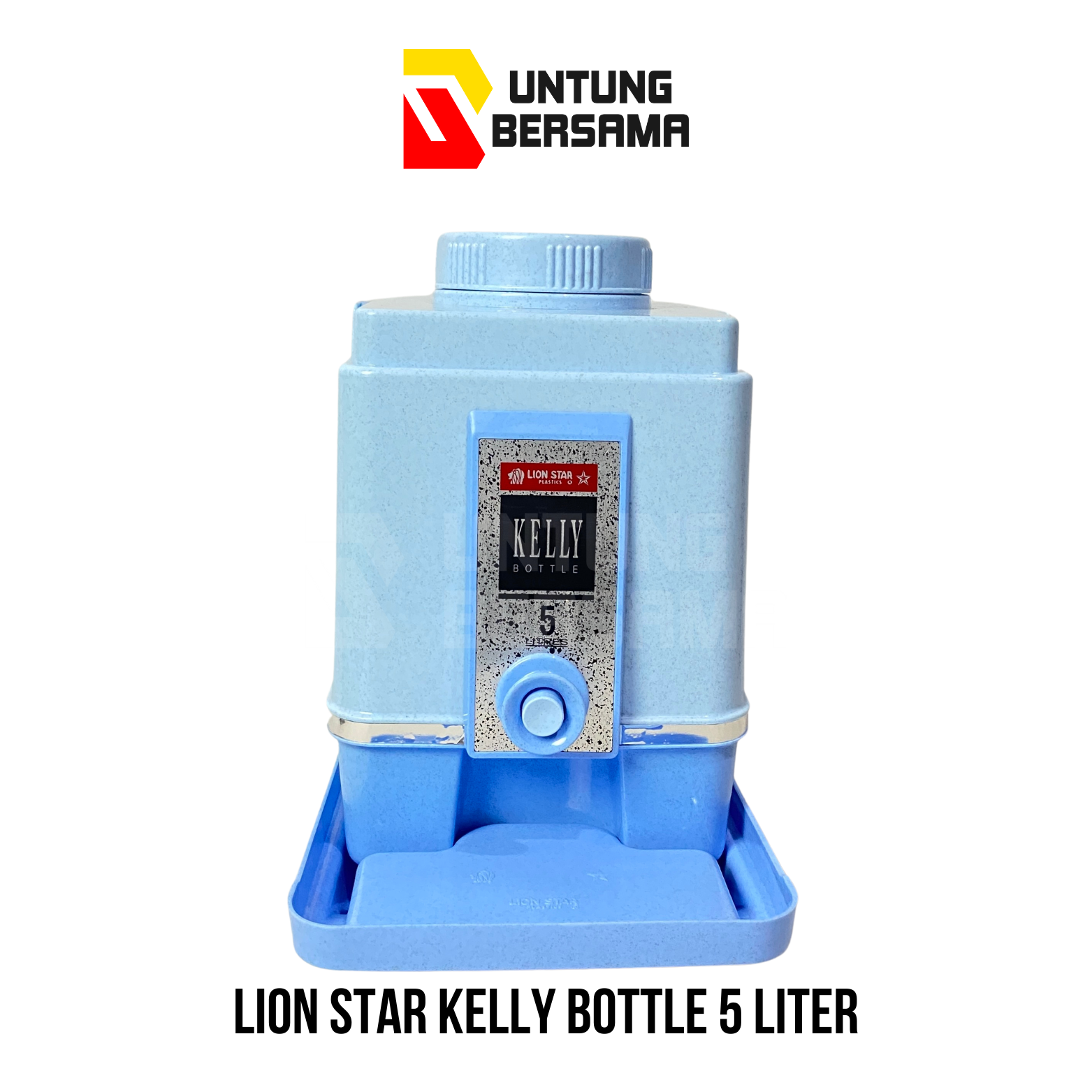 Kelly Drink Jar Bottle 5 Liter Lion Star Dispenser Kran Tempat Minuman Segi