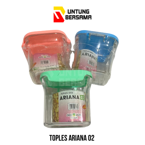 Toples Lebaran Ariana 02 / Toples Plastik Anti Pecah