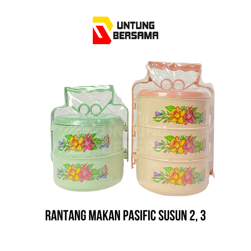 Rantang Makan Pasific Susun 2, Susun 3