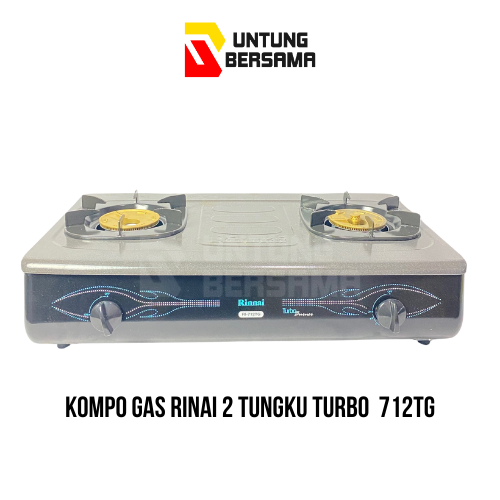 Kompor Gas Rinnai 2 Tungku Turbo-712TG