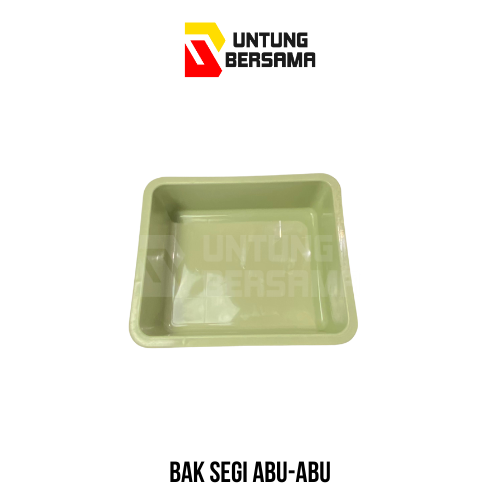 Bak Segi Plastik Serbaguna Abu Abu