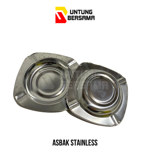 Asbak Rokok Stainless Anti Karat