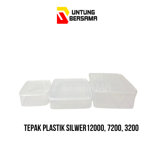 Tepak Plastik Silwer 12000, 7200, 3500 Serbaguna