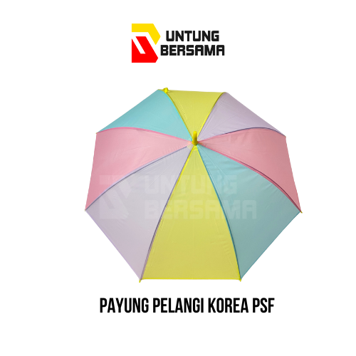 Payung Pelangi Korea/ Payung Anak Perempuan Psf