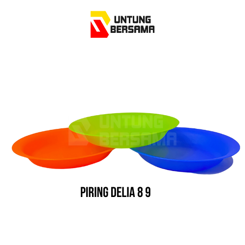 Piring Plastic Delia 8, 9