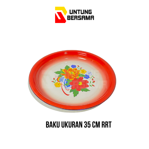 Baki Kembang 35 Cm / Baki Serbaguna