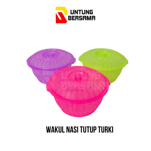 Wakul Nasi Tutup Turki Serbaguna