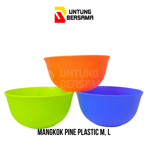 Mangkok Pine Plastic M, L