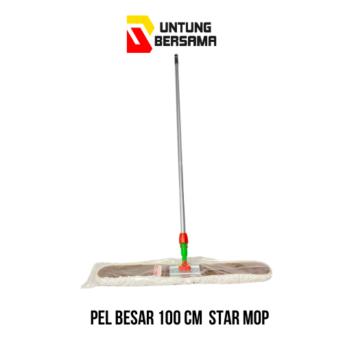 Pel Besar 100 Cm Star Mop / Pel Lantai Terbaik