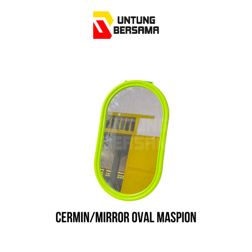 Cermin/ Mirror/ Kaca Oval Maspion