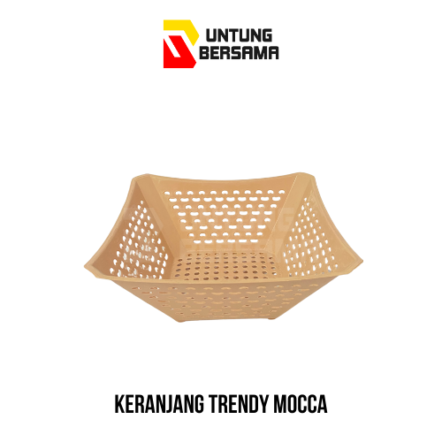 Keranjang Trendy Mocca Keranjang Serbaguna