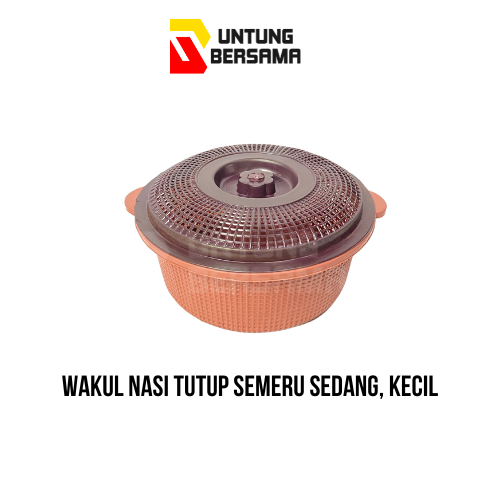 Wakul Nasi Tutup Semeru Kecil, Sedang Serbaguna