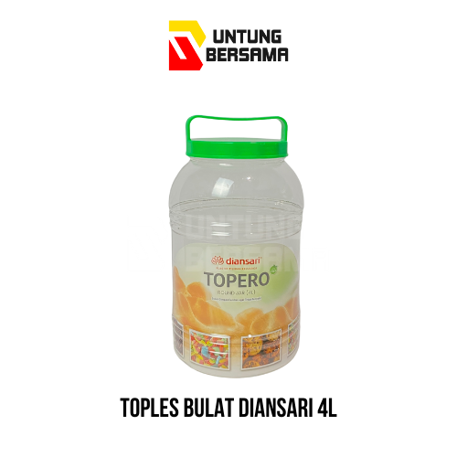 Toples Bulat Plastic Diansari 4l Serbaguna
