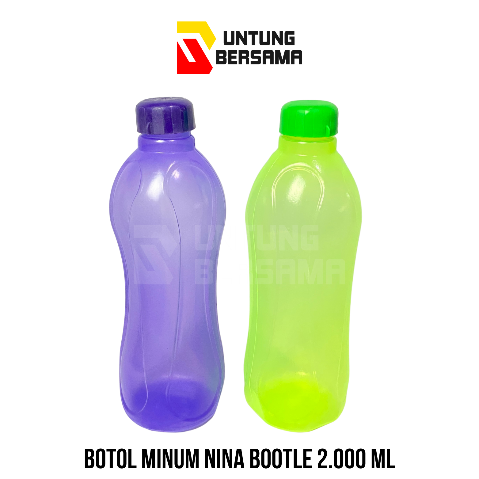 Botol Minum Nina 500 Ml, 1000 Ml, 2000 Ml Botol Plastik Warna