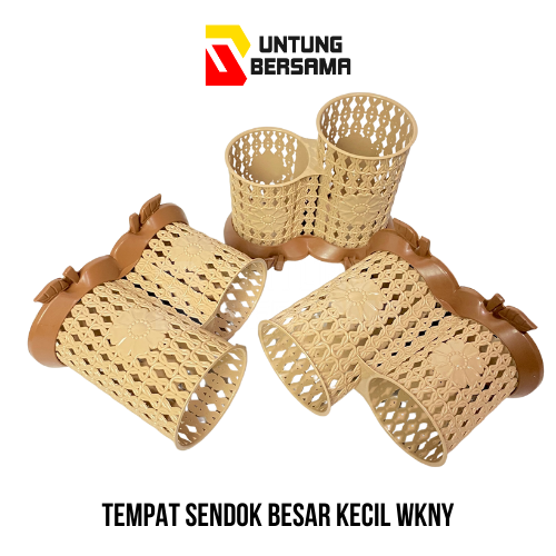 Tempat Sendok Double Besar Kecil Wkny