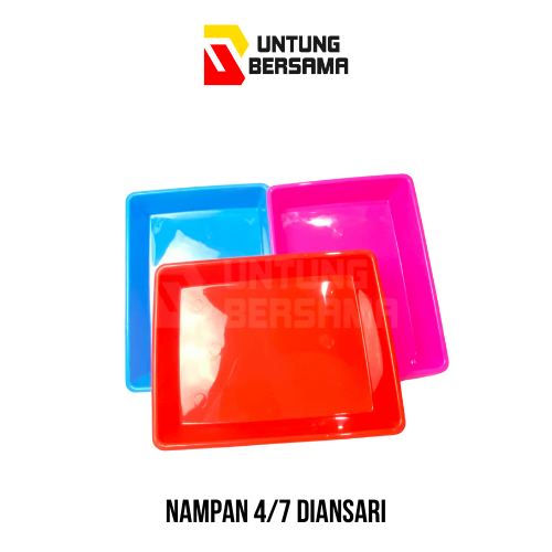 Nampan Plastik/ Nampan Serbaguna 4/7 Diansari