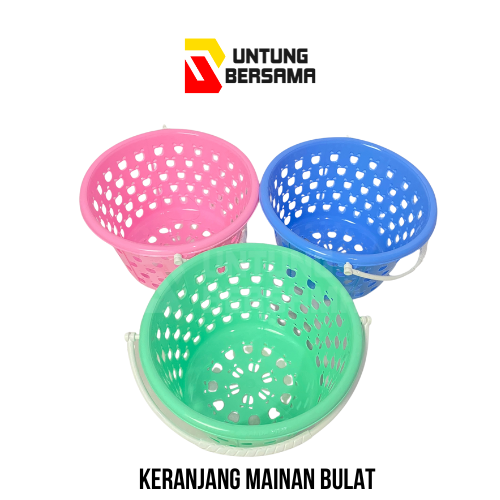 Keranjang Mainan Bulat Murah