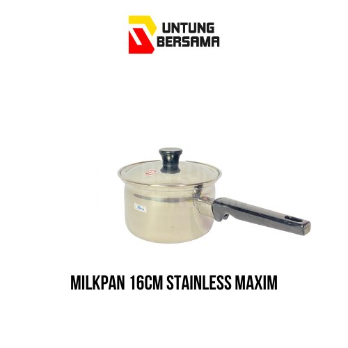 Panci Susu/ Milkpan 16cm Maxim Stainless
