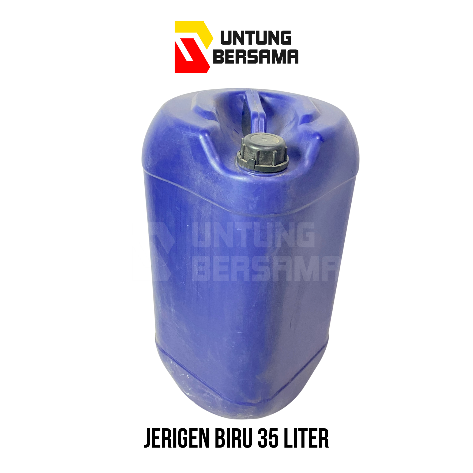 Jerigen Plastik Food Grade Ukuran 35 Liter Biru