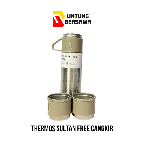 Thermos Sultan Serbaguna + Cangkir 500ml