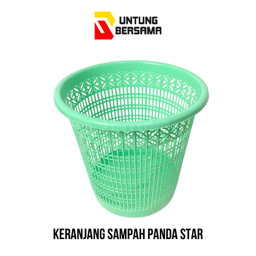 Keranjang Sampah Plastic Panda Star