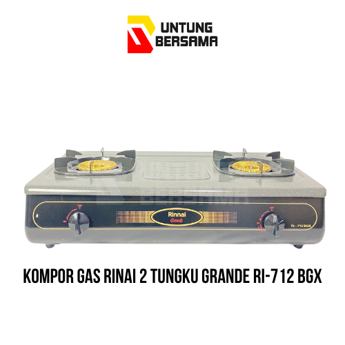 Kompor Gas Rinnai 2 Tungku RI-712 BGX