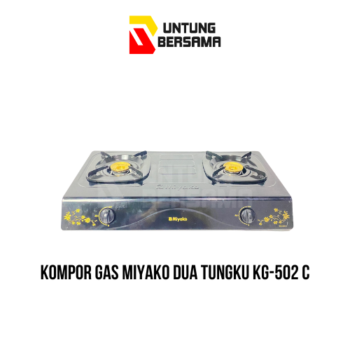 Kompor Gas Miyako 2 Tungku Kg-502 C