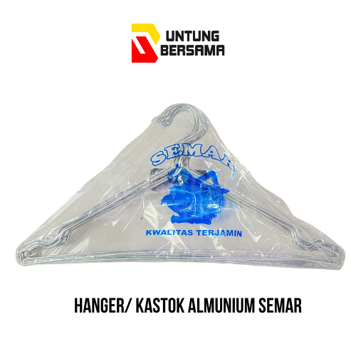 Hanger/ Kastok Baju Aluminium Semar