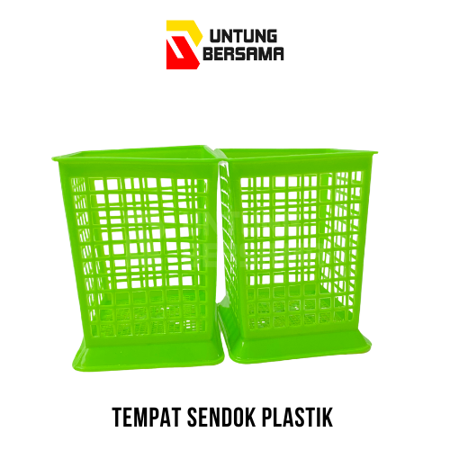 Tempat Sendok Single Klasik Plastik