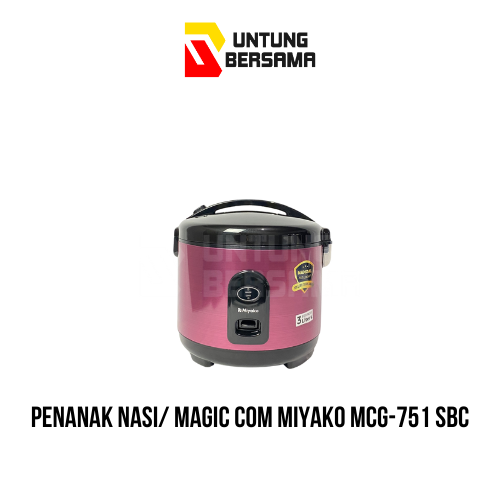 Magic Com Miyako / Rice Cooker / Penanak Nasi MCM-751 SBC