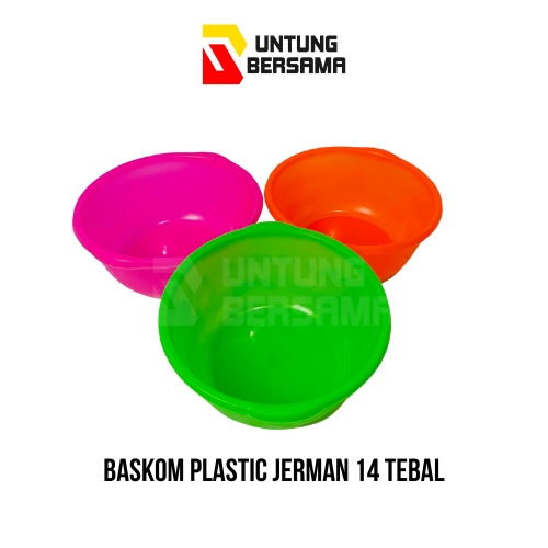 Baskom Jerman 14 Plastic Tebal Serbaguna