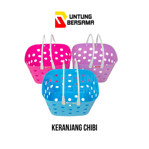 Keranjang Mini Chibi / Keranjang Penyimpanan Mini Chibi Mulltifungsi