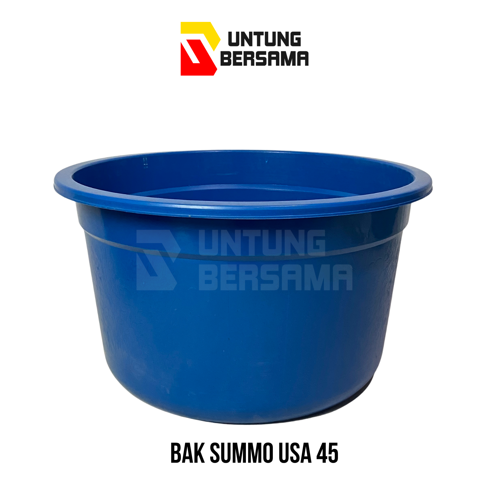 Bak Air Besar Sumo Usa 45 / Bak Bulat Summo Usa 45/ Waskom Jumbo Anti Pecah