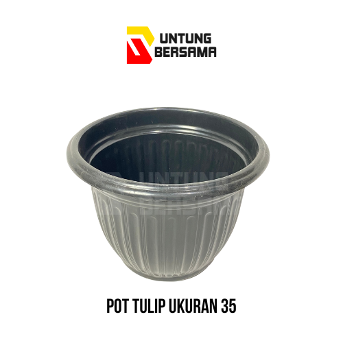Pot Tulip Ukuran 35