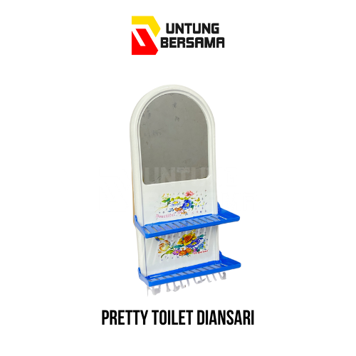 Kaca Cermin Pretty Toilet Diansari