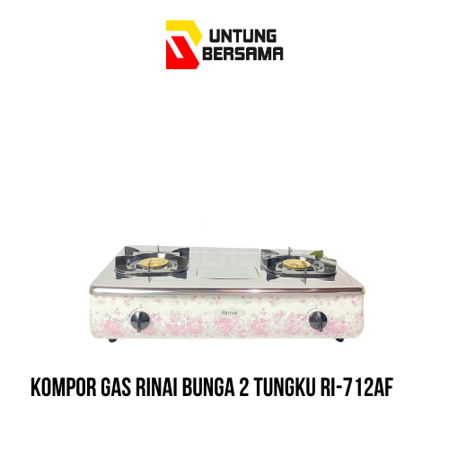 Kompor Gas Rinnai 2 Tungku RI-712AF