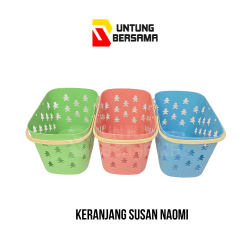 Keranjang Susan Mini Naomi / Keranjang Mini Cantik Serbaguna Terbaik