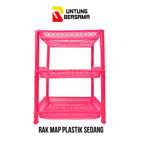 Rak Map Plastik Mini, Sedang