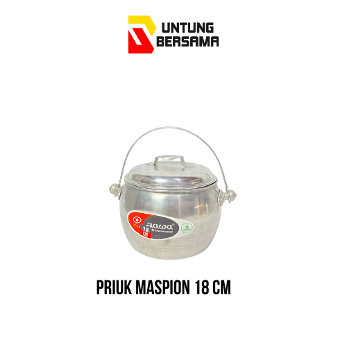 Priuk Air Stainless Jawa Maspion 18cm Tahan Karat