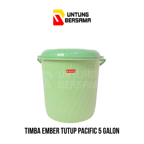 Timba Ember Tutup Pacific 5 Galon Anti Pecah