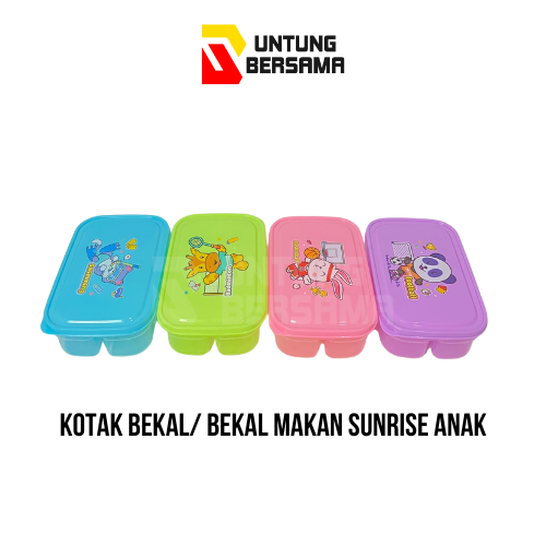 Kotak Makan/ Bekal Makanan Anak Sunrise