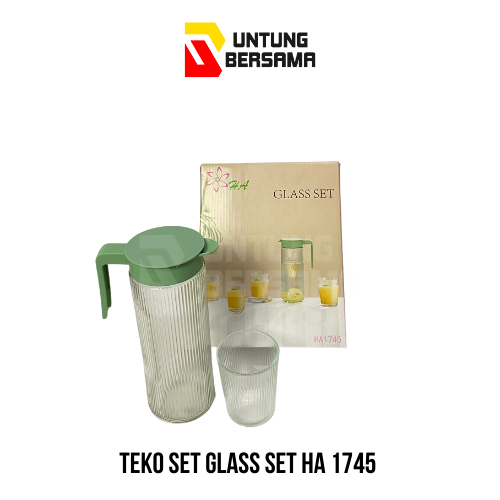 Glass Set/ Teko Set Ha 1745